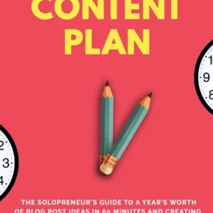 The One Hour Content Plan by Meera Kothand | Create a Simple Content Strategy for Your Business